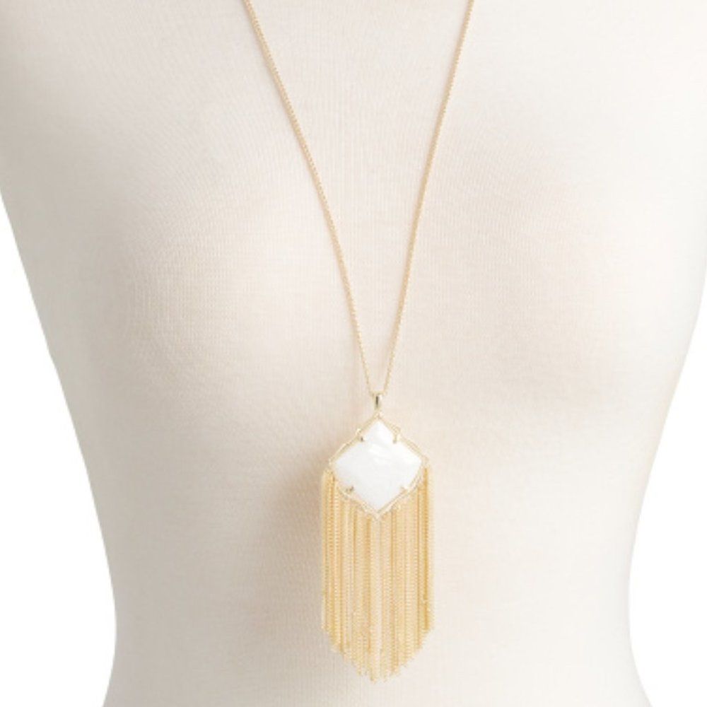 KENDRA SCOTT Mother Of Pearl Necklace KSN1